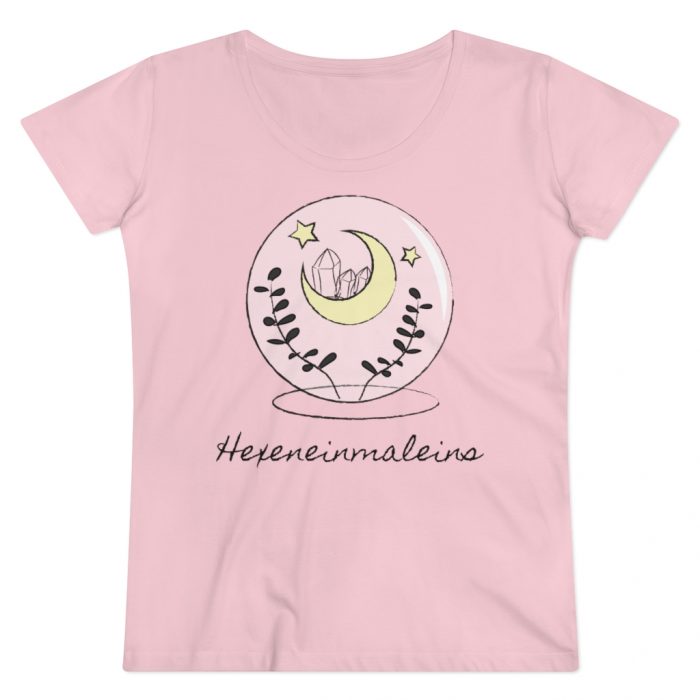 Bio T-Shirt Front Cotton Pink Hexeneinmaleins.at Shop Produkt